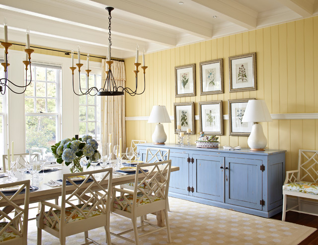 traditional dining room by Tom Stringer Design Partners