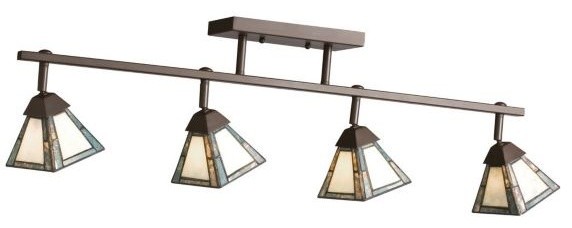 tiffany style kitchen track lighting