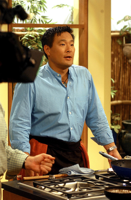 Ming Tsai speaks about Wolf cooking asian-kitchen
