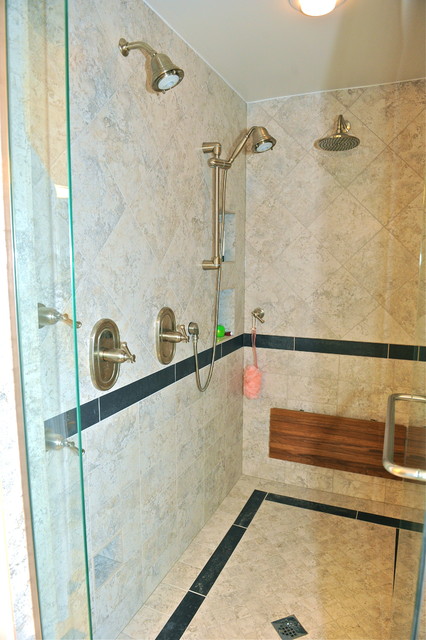 Master Bath Shower contemporary-bathroom