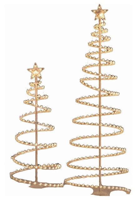 holiday living metal spiral christmas tree set holiday living metal spiral christmas tree set