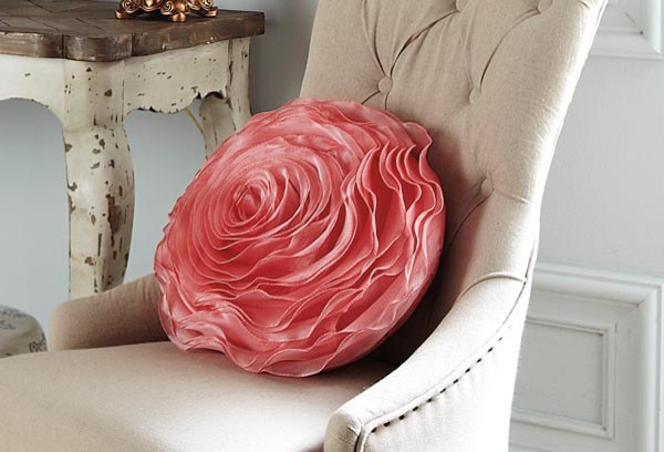 Hayley Rose Pillow - Contemporary - Decorative Pillows