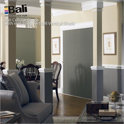 Bali Verticell 3/8" Double Cell Blackout Shades from
