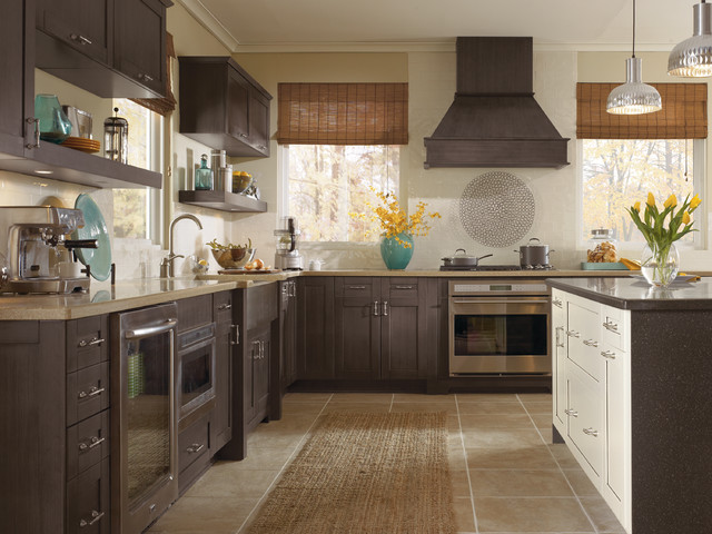 Shaker Style Slate Gray Kitchen Cabinets - Kitchen - other metro - by