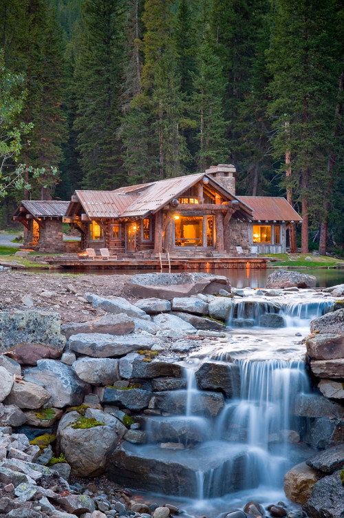 Montana Log Home