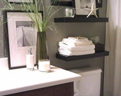 trishas powder room contemporary powder room