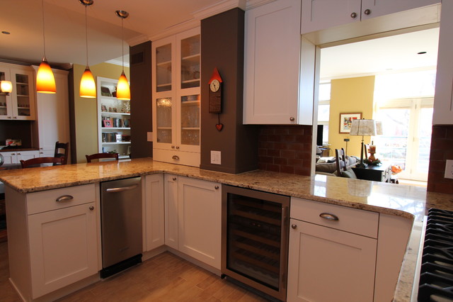 Southport Loft contemporary-kitchen