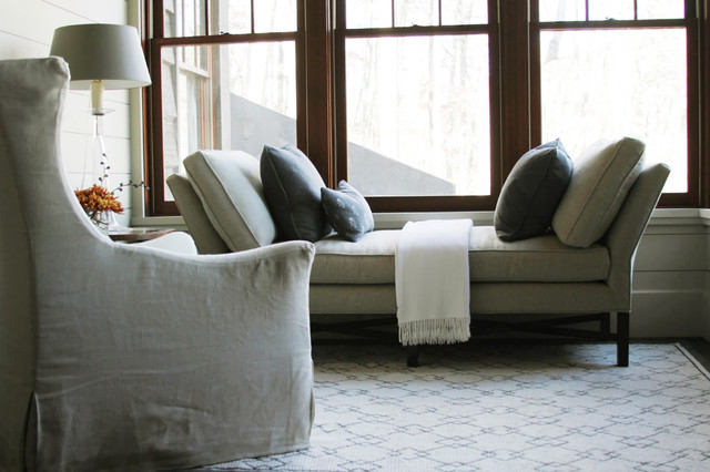traditional living room by Yvonne McFadden LLC