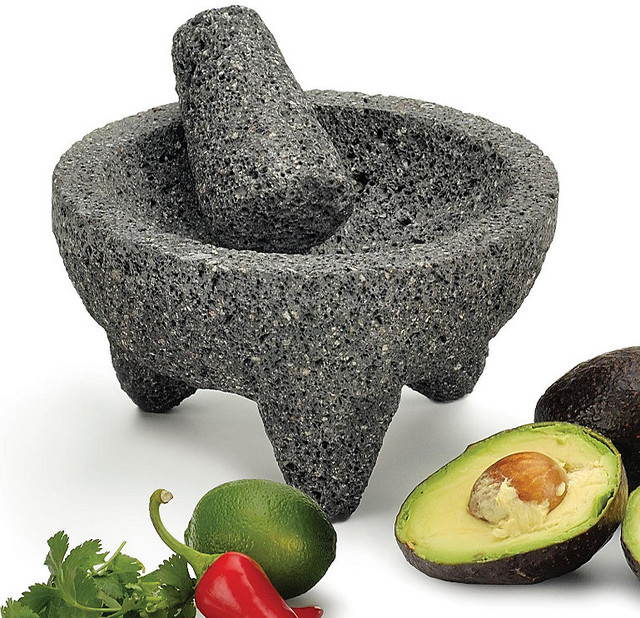 Authentic Mexican Molcajete - Traditional - Mortar And Pestle Sets - By ...