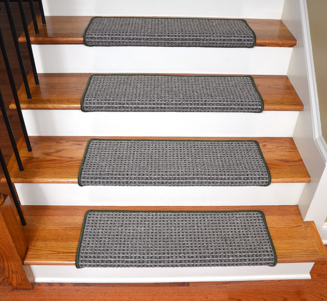 bullnose wraparound non skid carpet stair treads