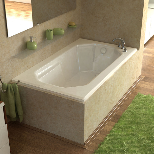 Venzi Irma 36x60 Rectangular Soaking Bathtub - Modern ...