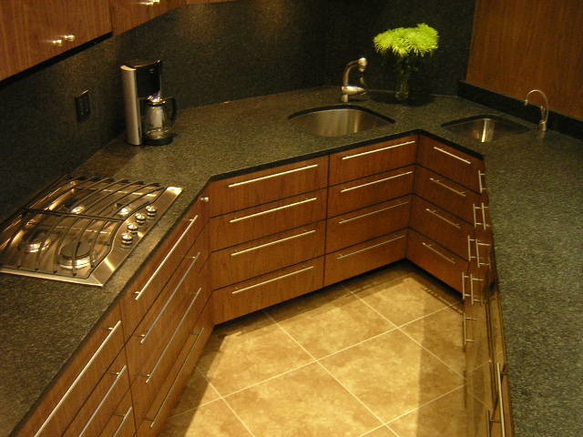 Black Walnut Kitchen modern kitchen