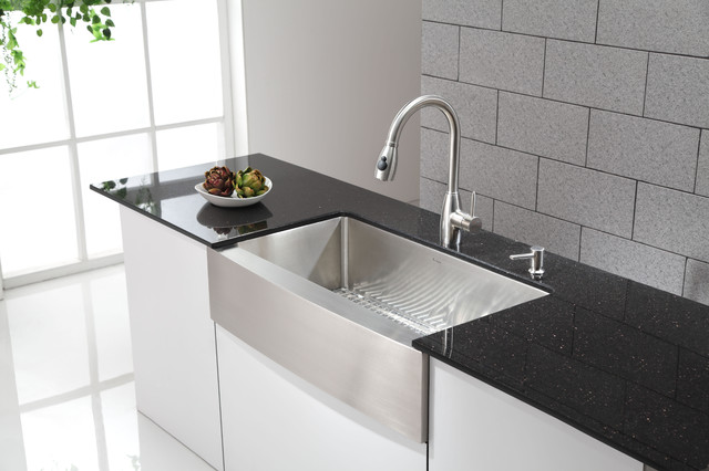 contemporary kitchen sink undermount