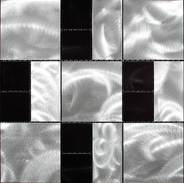 Aluminium tiles/mosaics rustic-tile