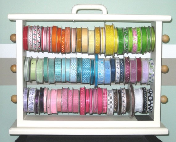 Tackle a Tornado of Ribbons with Simple Storage Ideas