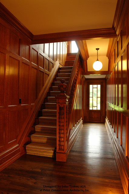 Addition and Renovation - Westport, CT traditional-staircase