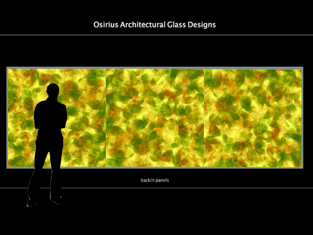 Backlit Architectural Glass Panels modern-screens-and-room-dividers