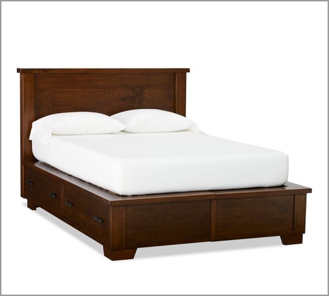 Pottery Barn Bed with Storage