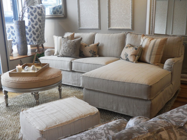 Quatrine Manhattan Beach - beach style - sectional sofas - los ...