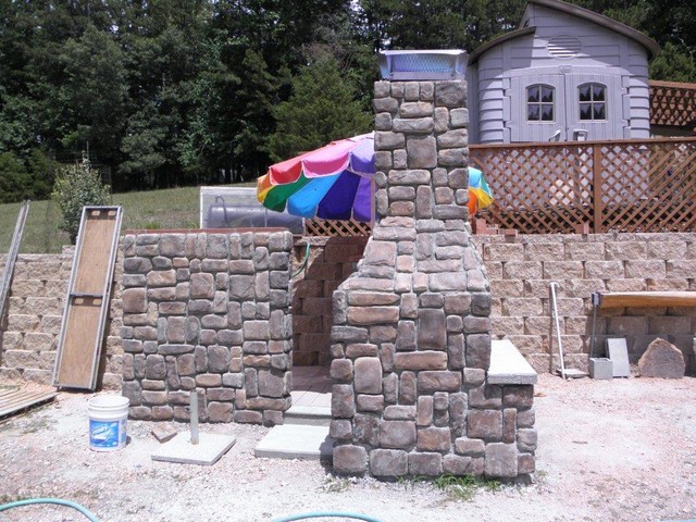 Szymski Brick Oven by BrickWood Ovens traditional-patio