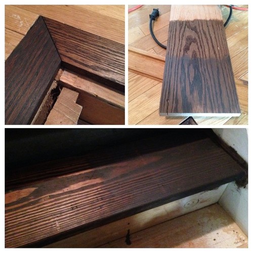 How do I get a rich, warm, chocolate brown stain on oak