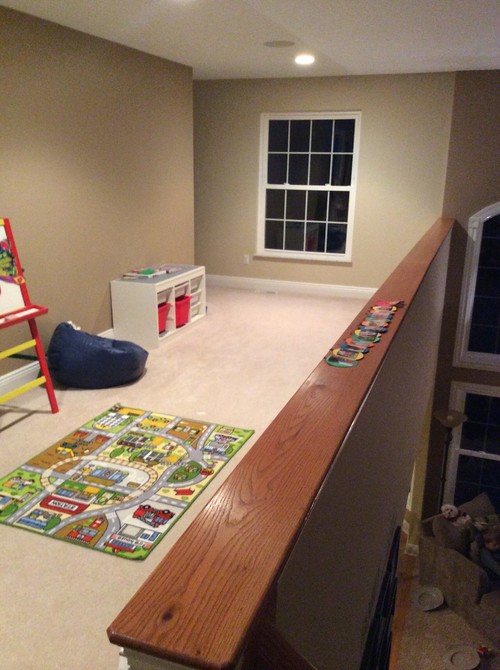 Loft area, playroom ideas!