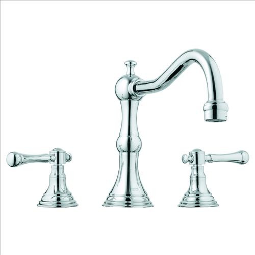 Grohe Bridgeford 3-Hole Roman Tub contemporary bathroom faucets