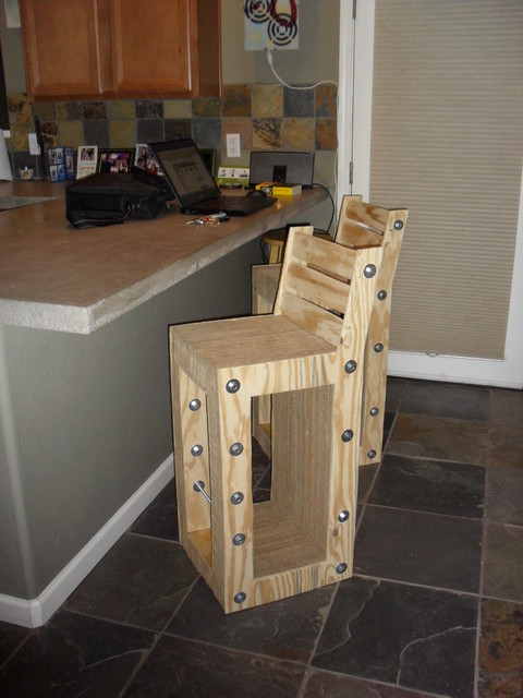 How To Build A Bar Stool With Backrest