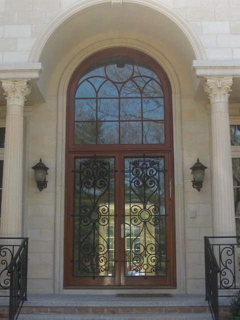 Iron Entry Door contemporary-interior-doors