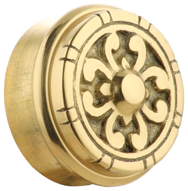 Tubing End Caps Solid Brass Fit 2" Tube RSF Decorative End Cap