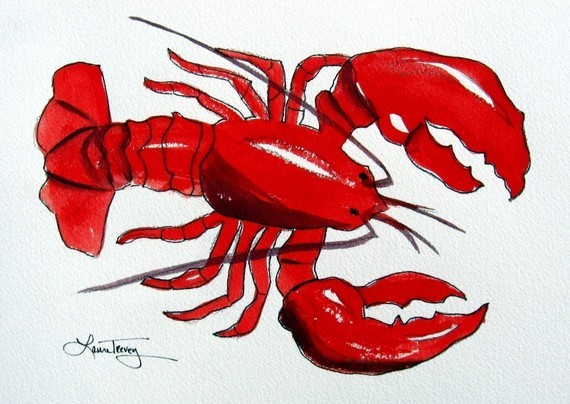 lobster artwork