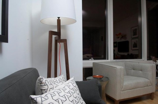 Millenium Tower modern-living-room