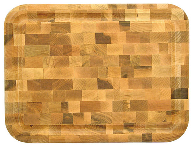 Reversible End Grain Block Cutting Board contemporary-cutting-boards