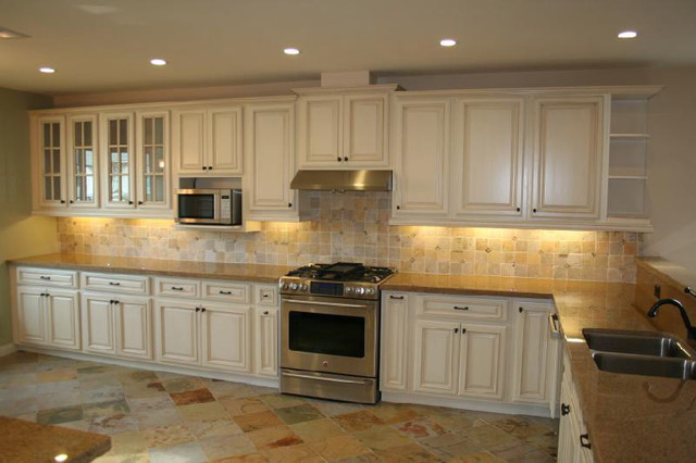 Antique White Cabinets