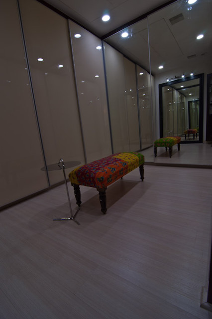 Home interiors of a house in Secunderabad, INDIA contemporary-closet