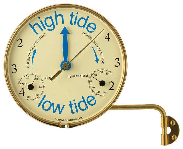 Conant Custom Brass Veranda Indoor/Outdoor Tide Clock (TIDE2