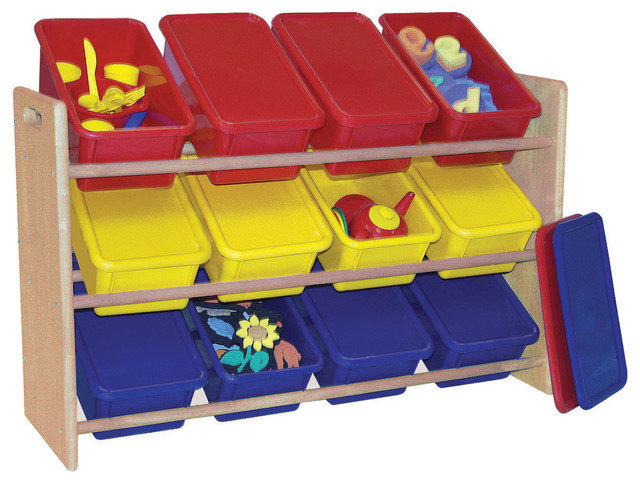 3 tier toy storage