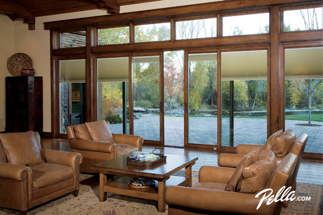 Pella® Designer Series® sliding patio door provides design ...