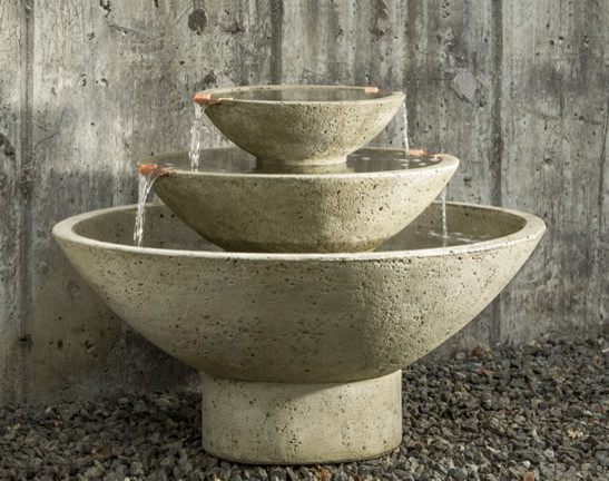 Carrera Outdoor Water Fountain - outdoor fountains - portland - by ...