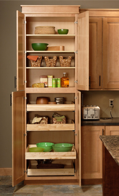 Pantry Cabinet | CliqStudios.com - traditional - kitchen cabinets ...