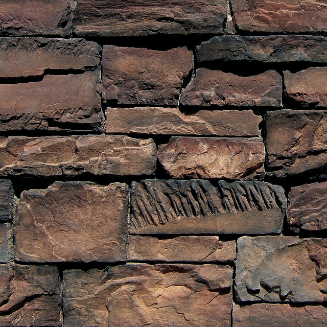 Coronado Old Country Ledge Stone Color Dakota Brown Stone Siding