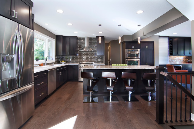 Baltes Remodel - Contemporary - Kitchen - minneapolis - by Ispiri