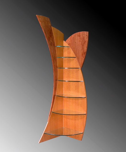 Corner Wall Unit Contemporary Display And Wall Shelves