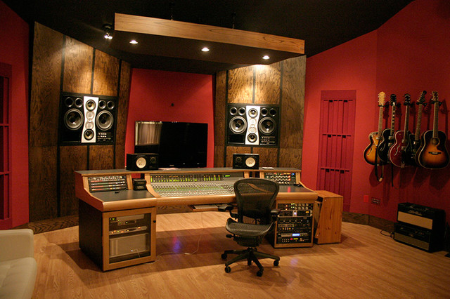 Spyglass Studio Control Room - Modern - Home Theater - austin - by ...