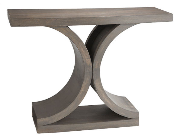 Mid-Century Modern Console Table - Traditional - Bar Tables - by ...