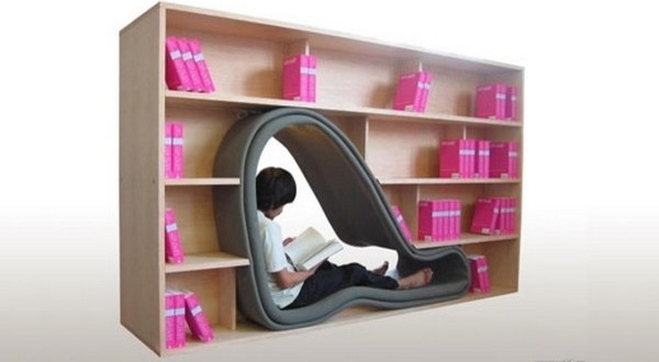 cave bookcase