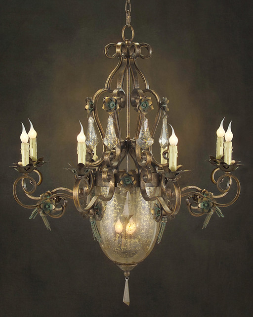 John Richard 11 Light Chandelier AJC8571 Contemporary Chandeliers