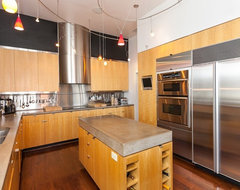 concrete elephants counters know kitchen
