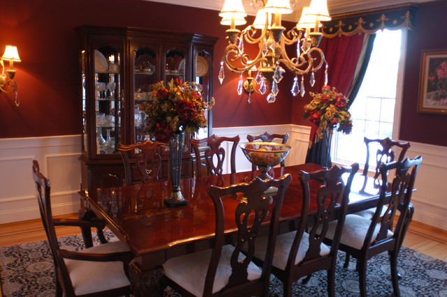 Residential projects traditional dining room