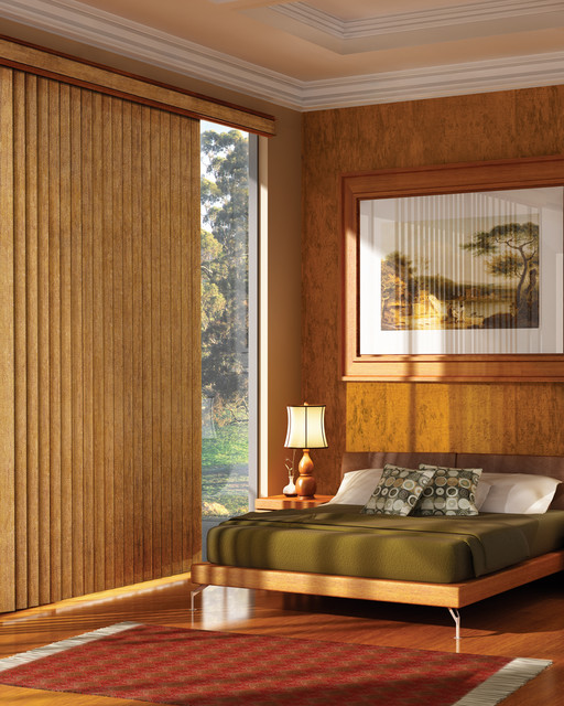 Hunter Douglas Somner Custom Vertical Blinds contemporary